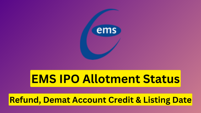 EMS IPO Allotment Status