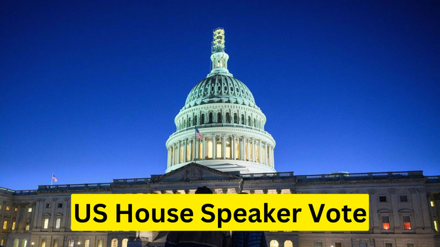 US House Speaker Vote
