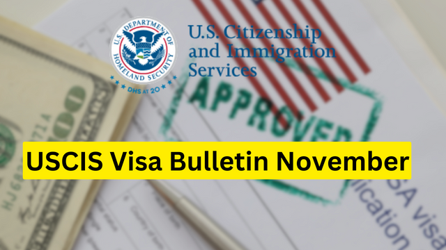 USCIS Visa Bulletin November