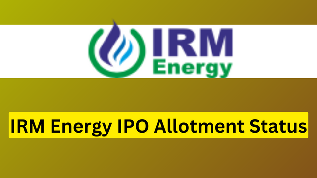 IRM Enеrgy IPO Allotmеnt Status